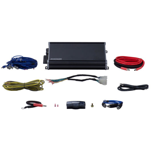 Amplified Non-JBL Bypass with Kicker 5 Channel Amplifier Install Guide | 2014 - 2021 Tundra