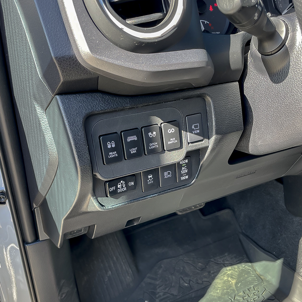 Base Switch Panel for 4 Short Switches | '16 - '23 Tacoma