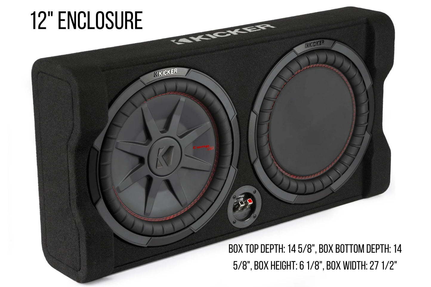 Kicker Plug & Play 5-Channel Amplifier and Down-fire Subwoofer Kit | '10 - '24 4Runner