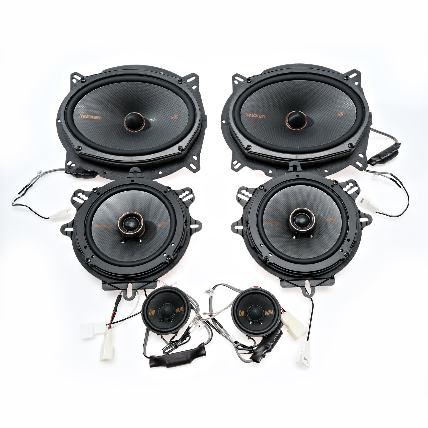 Kicker Plug & Play 6 or 8 Speaker Bundle | '03 - '09 4Runner