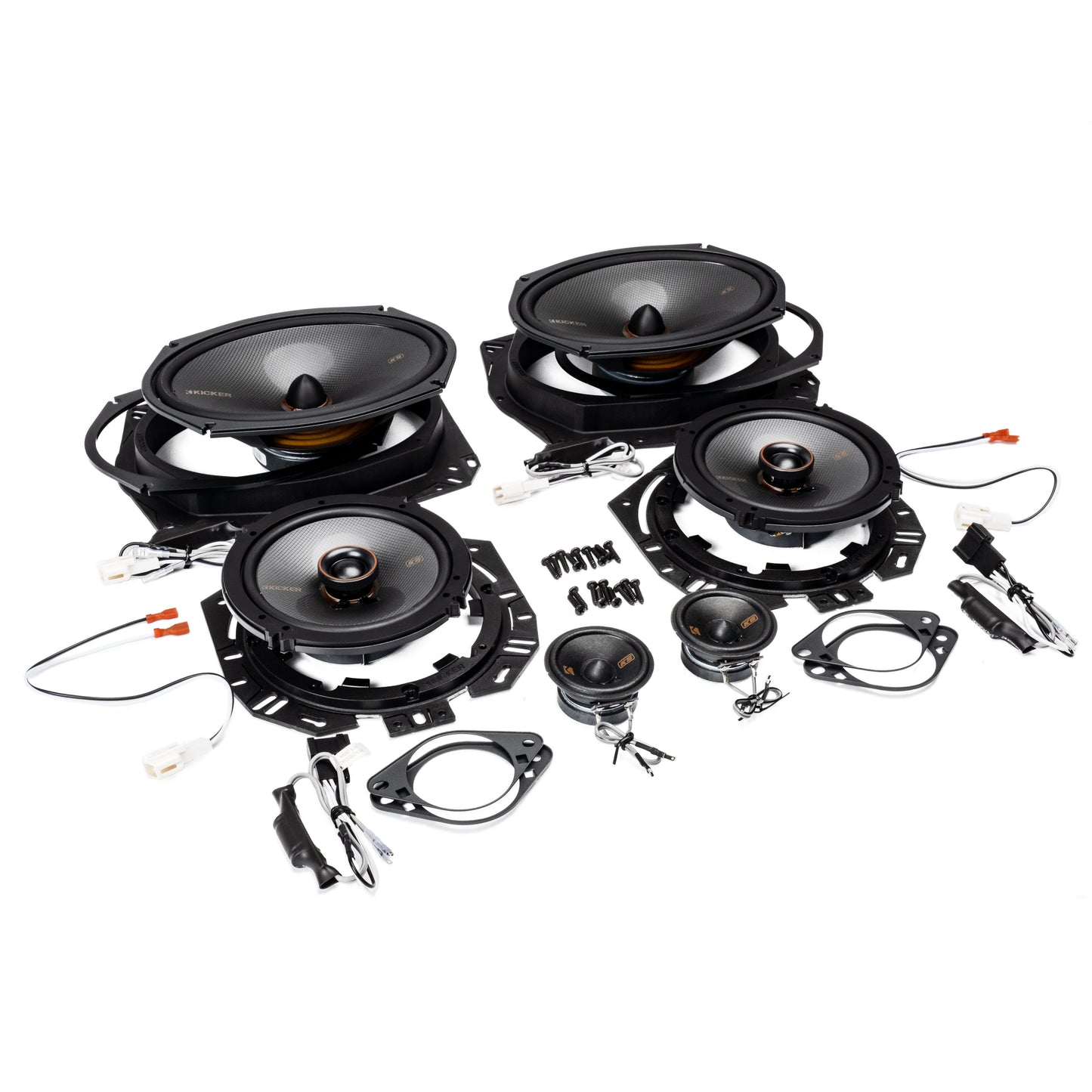 Kicker Plug & Play 6 Speaker Bundle | '07 - '13 Tundra