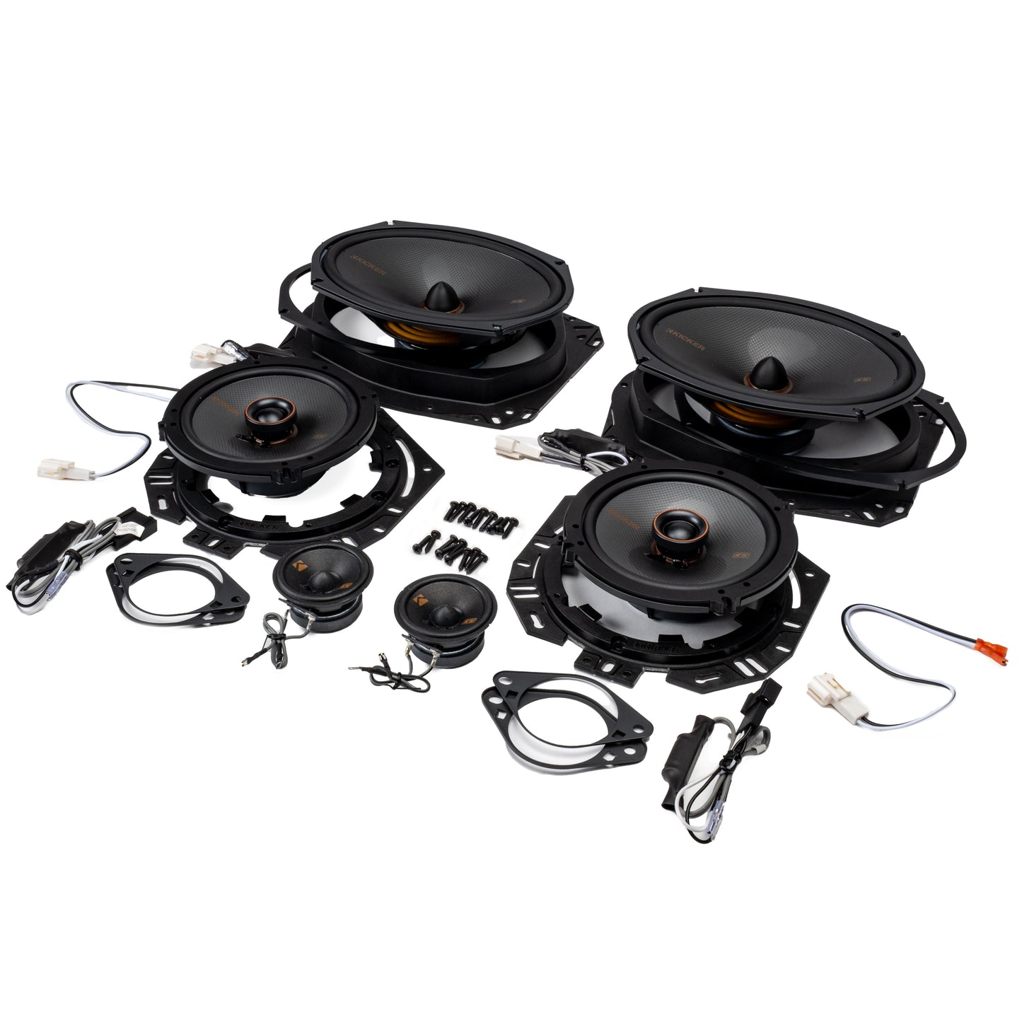 Kicker Plug & Play 6 Speaker Bundle | '07 - '13 Tundra