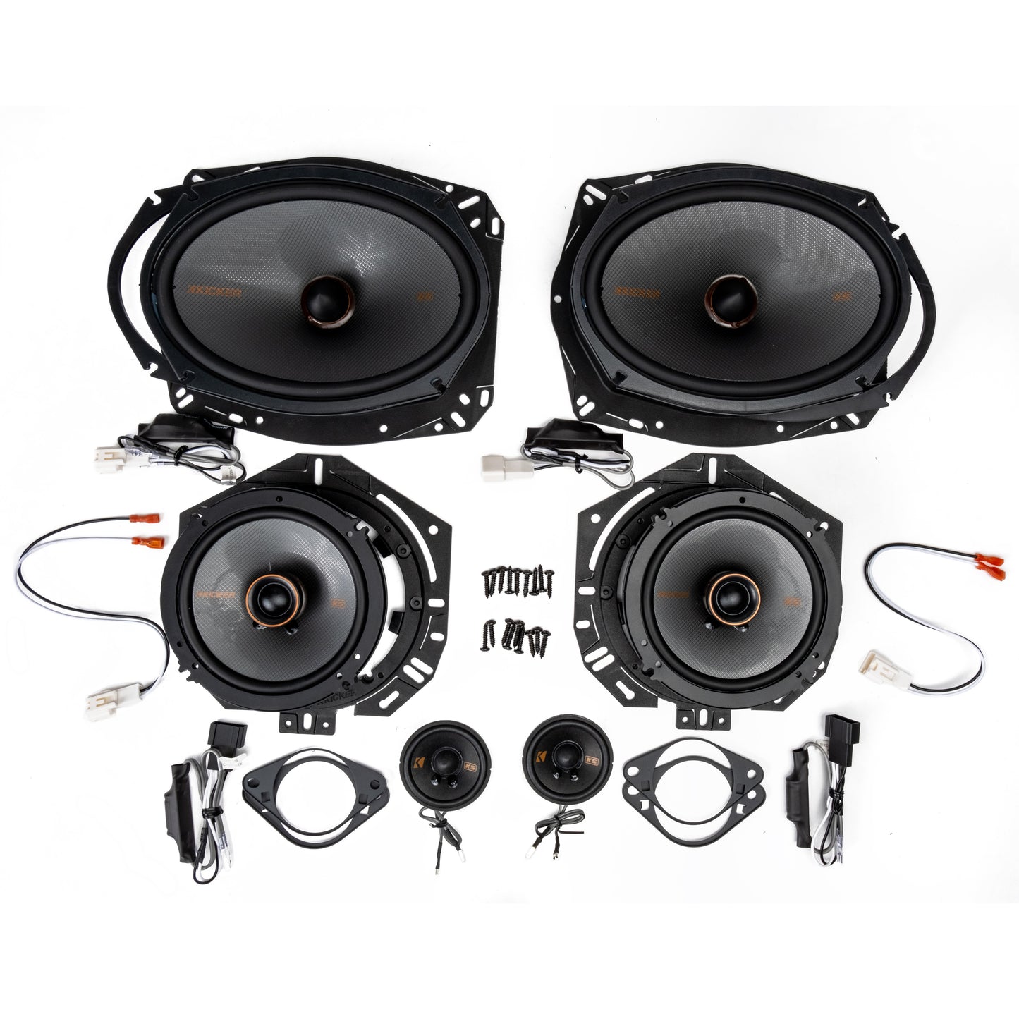 Kicker Plug & Play 6 Speaker Bundle | '07 - '13 Tundra