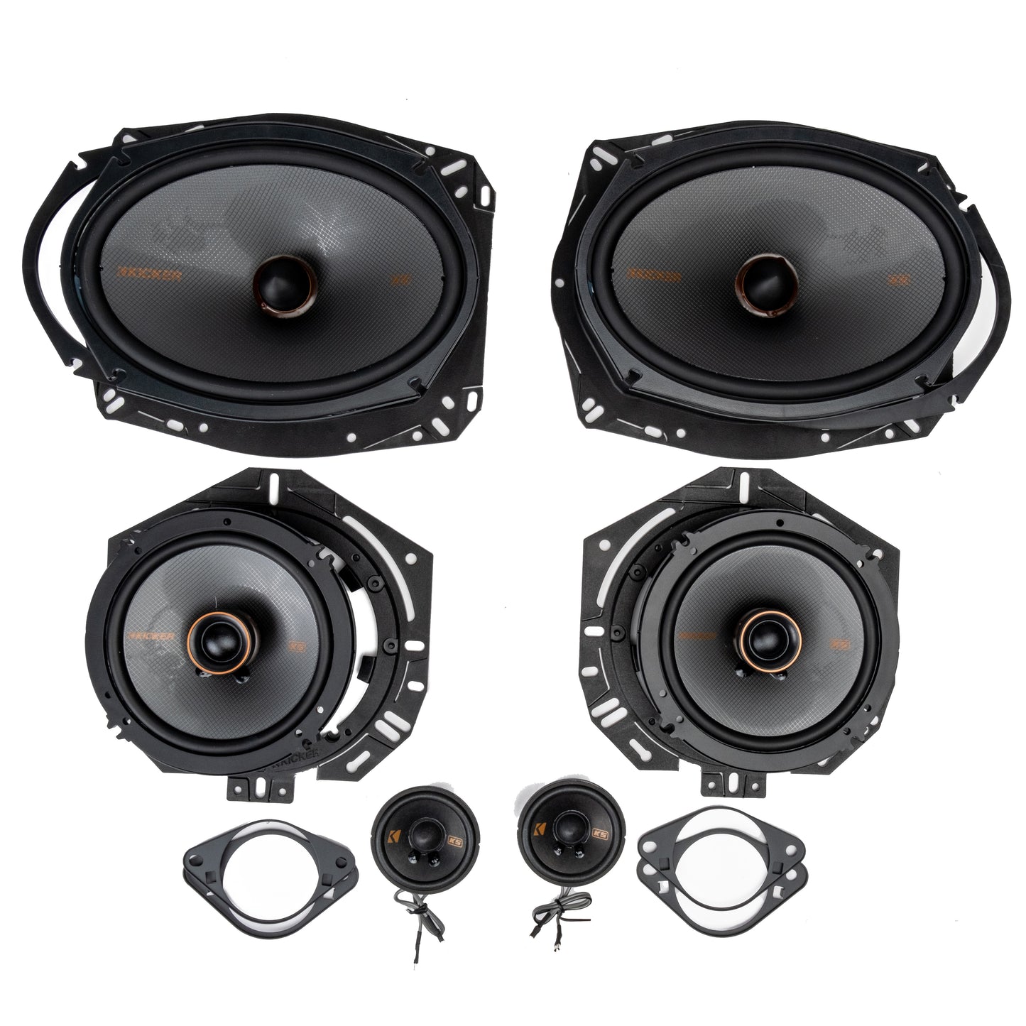 Kicker Plug & Play 6 Speaker Bundle | '07 - '13 Tundra