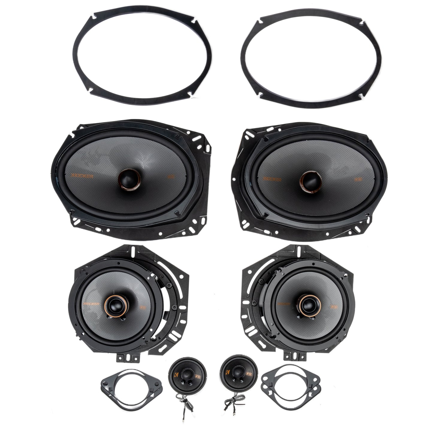Kicker Plug & Play 6 Speaker Bundle | '07 - '13 Tundra