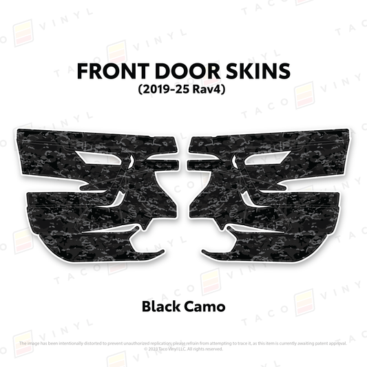 Taco Vinyl Rav4 Door Skins | '19 - '25 Rav4