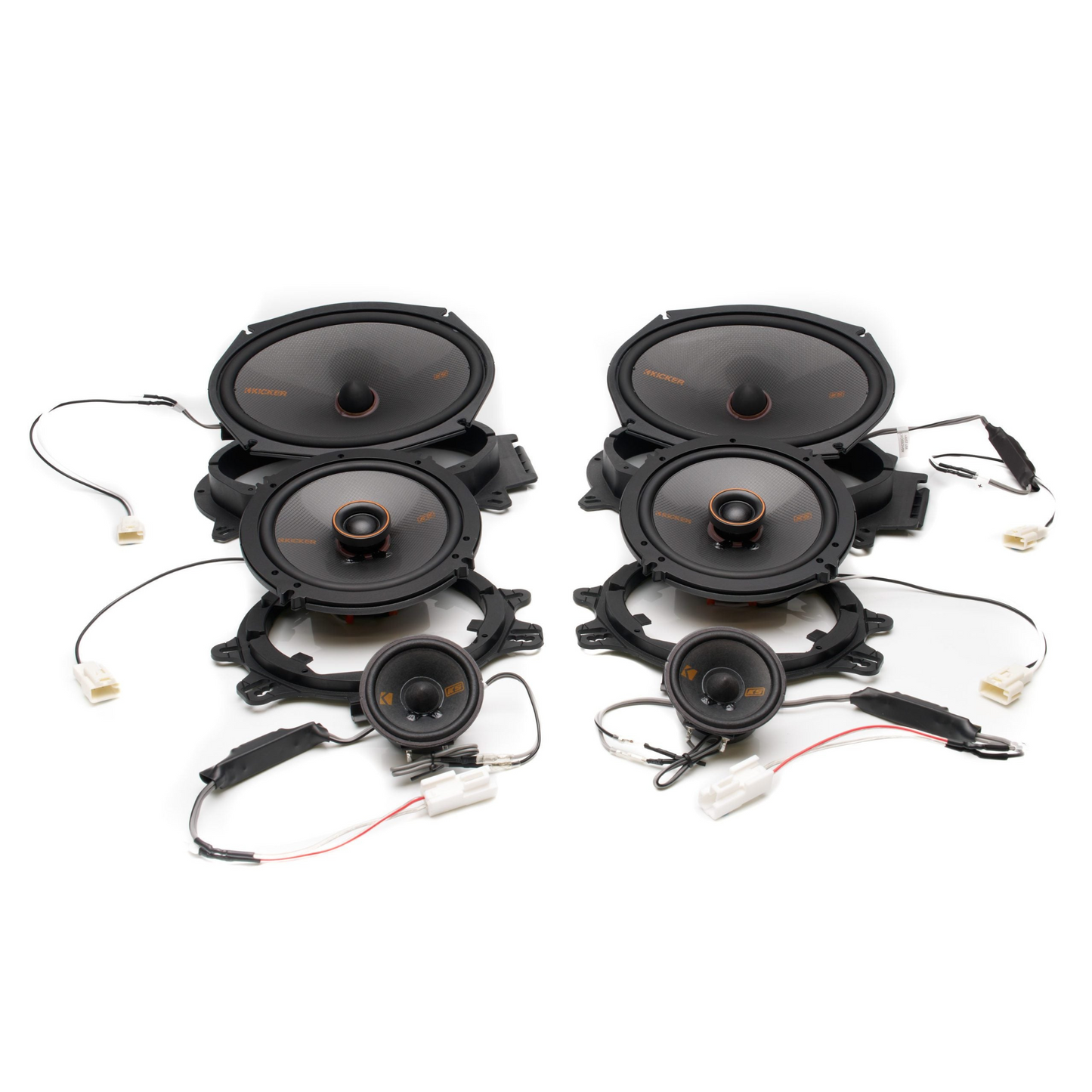 Kicker Plug & Play 6 or 8 Speaker Bundle | '03 - '09 4Runner