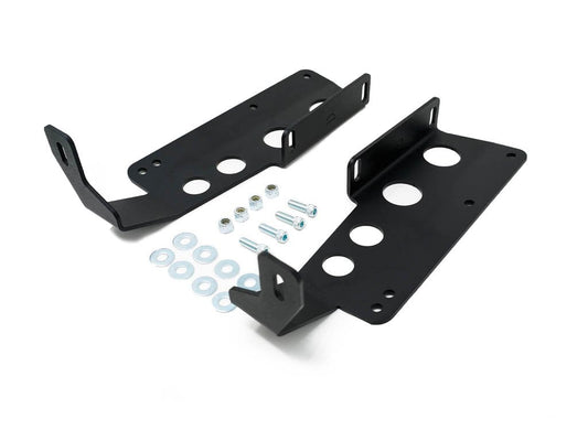 Cali Raised 42" Hidden Grille Curved LED Light Bar Mounting Brackets | '14 - '21 Tundra