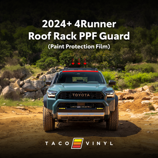 Taco Vinyl 4Runner PPF Roof Rack Guard | '25+ 4Runner
