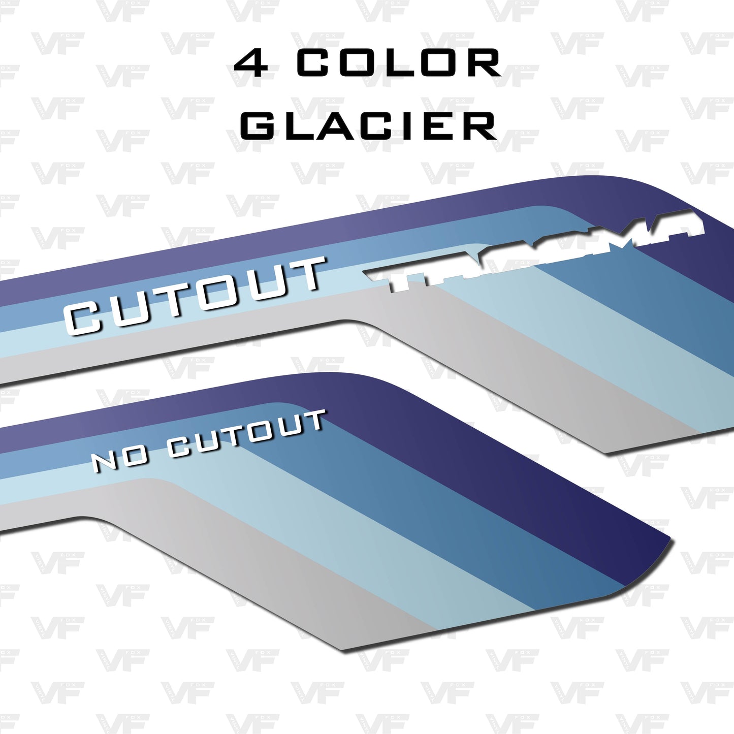 Vinyl Fox LowerLine Vinyl Side Stripes | 2024+ Tacoma