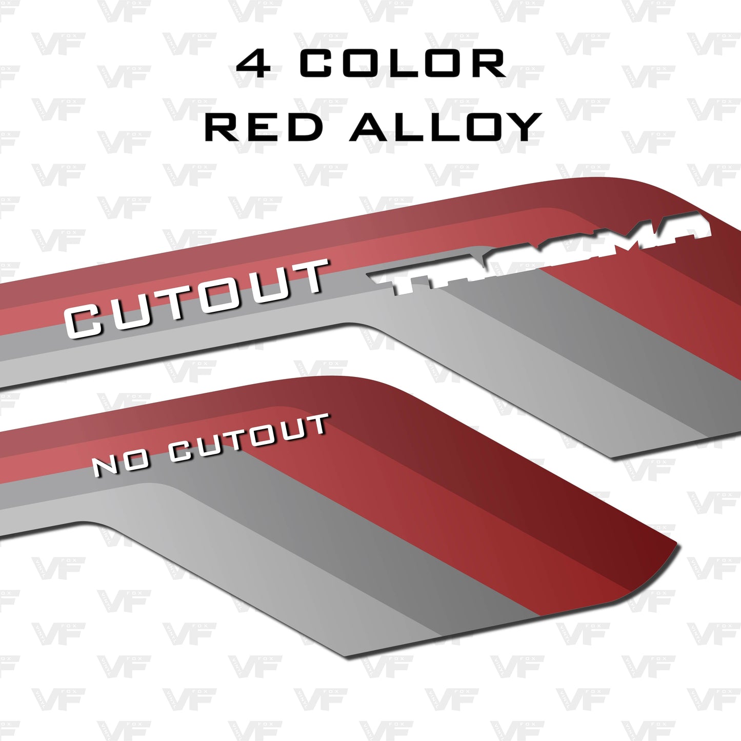 Vinyl Fox LowerLine Vinyl Side Stripes | 2024+ Tacoma