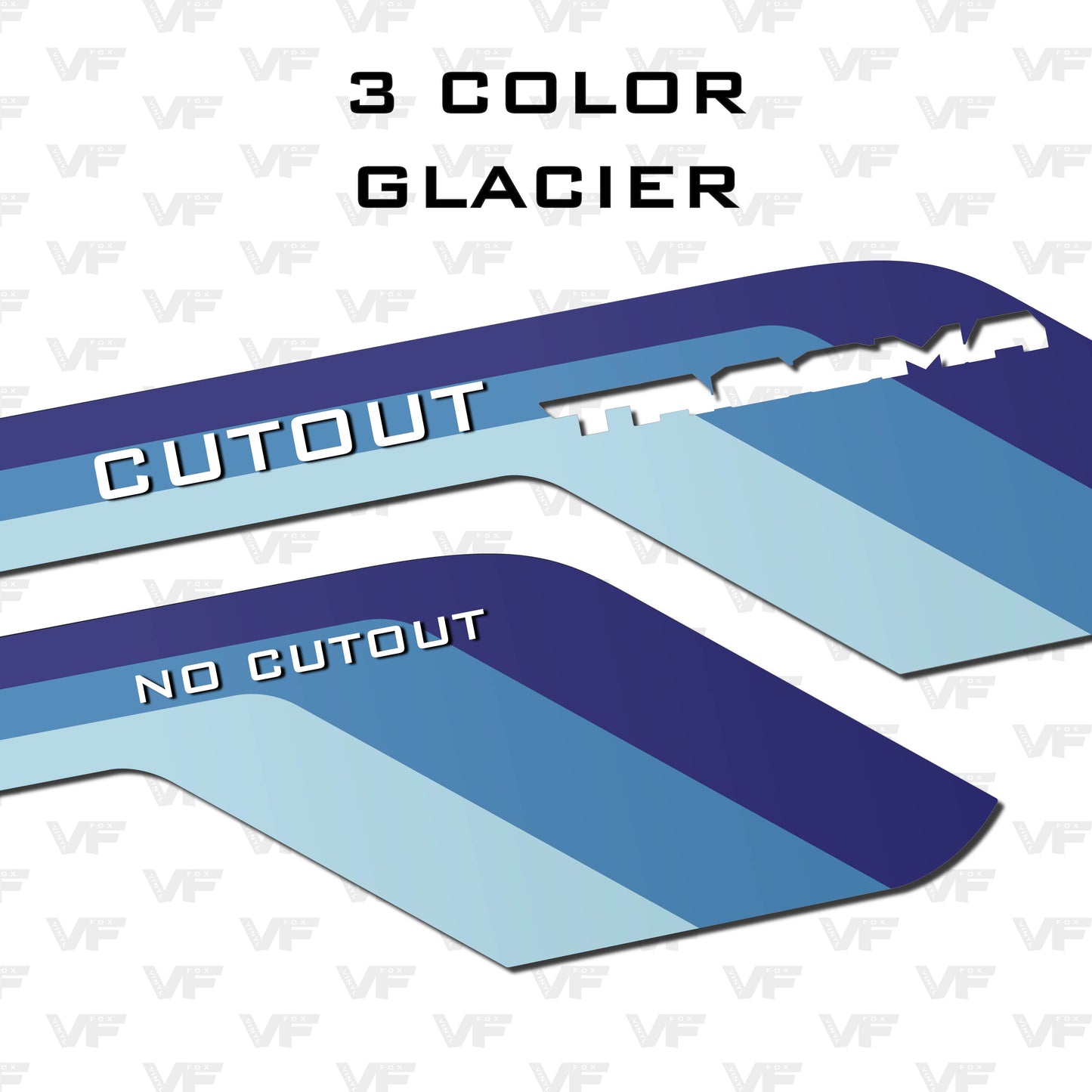 Vinyl Fox LowerLine Vinyl Side Stripes | 2024+ Tacoma