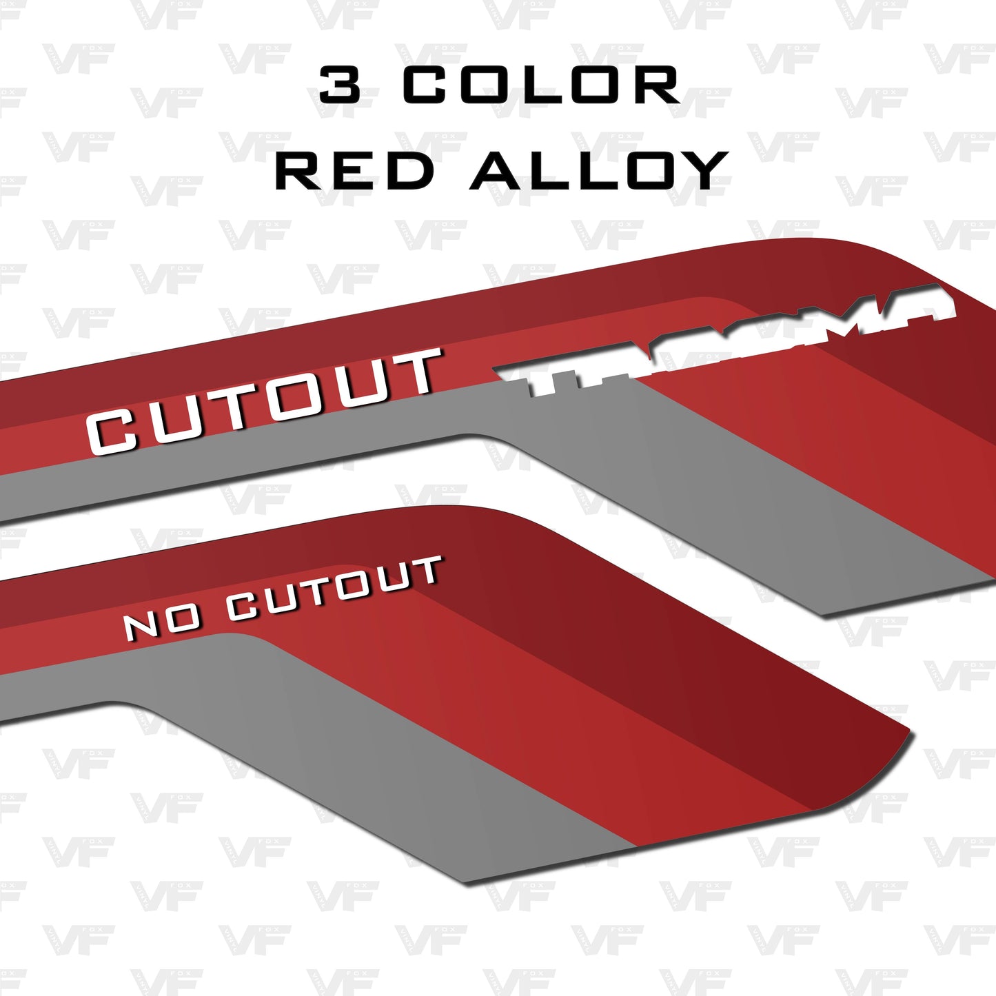 Vinyl Fox LowerLine Vinyl Side Stripes | 2024+ Tacoma