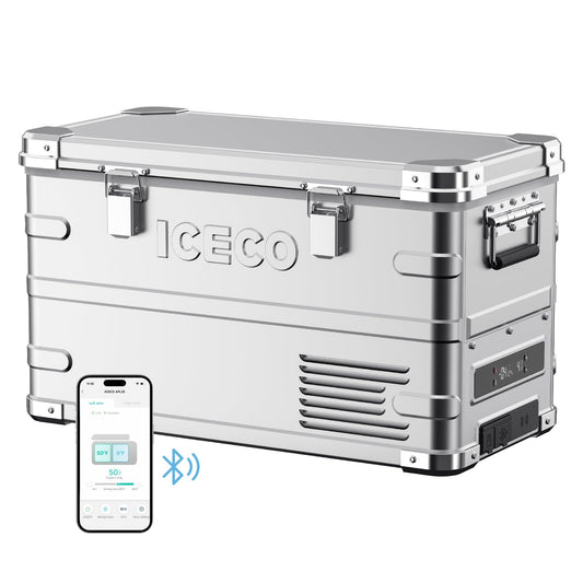 APL35 Dual Zone Aluminum Refrigerator| ICECO | 35 LT