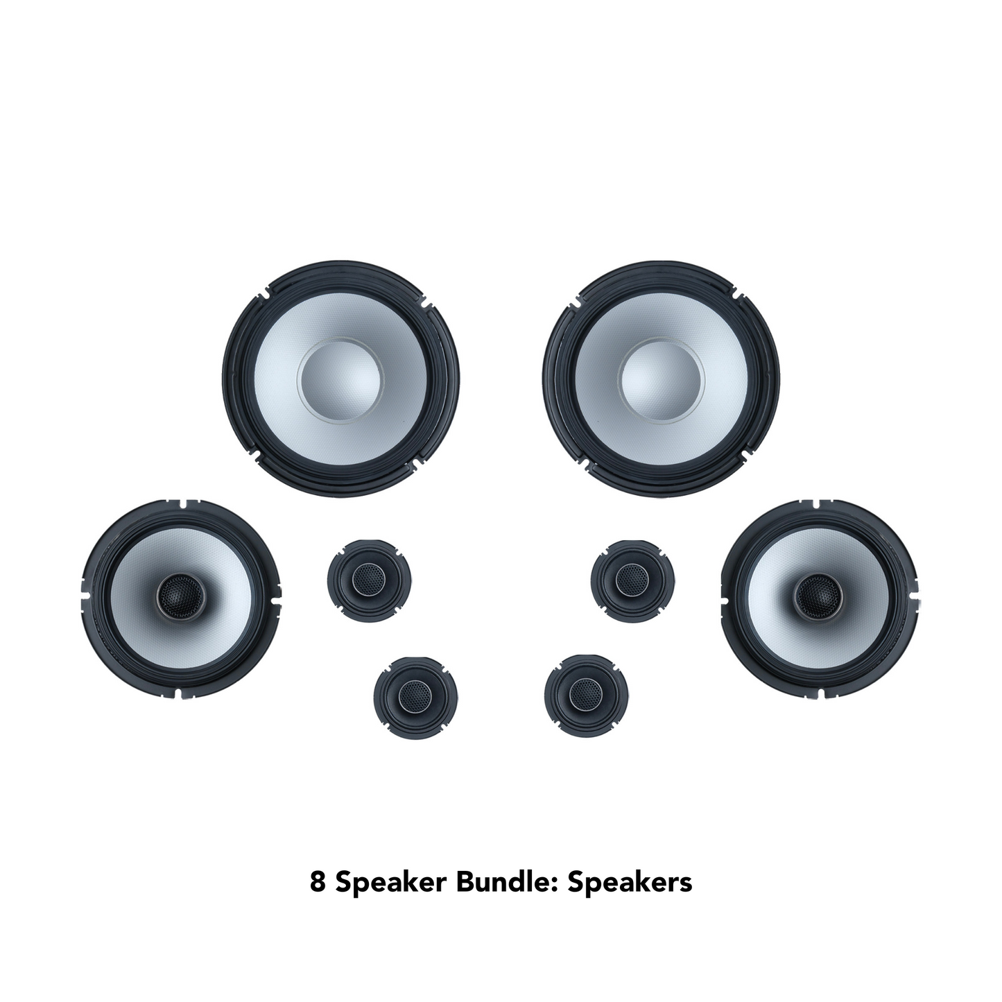 Alpine 8 or 12 Speaker Plug & Play Bundle (8