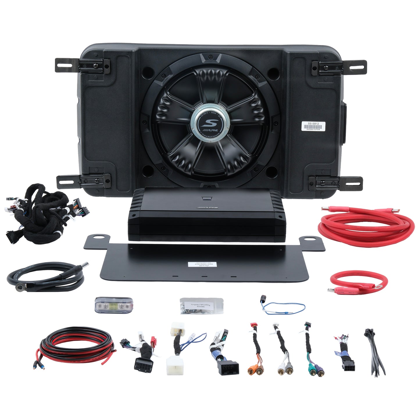 Alpine Plug & Play 5-Channel Amplifier & Down-fire Subwoofer Kit | '10 - '24 4Runner