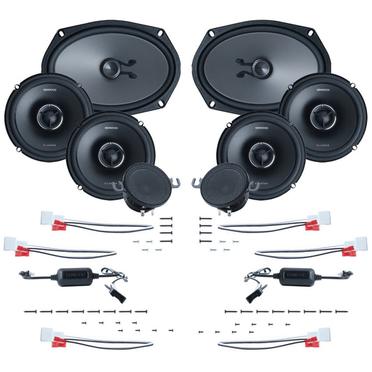 Kenwood eXcelon 8 Speaker Plug & Play Bundle | '10 - '24 4Runner