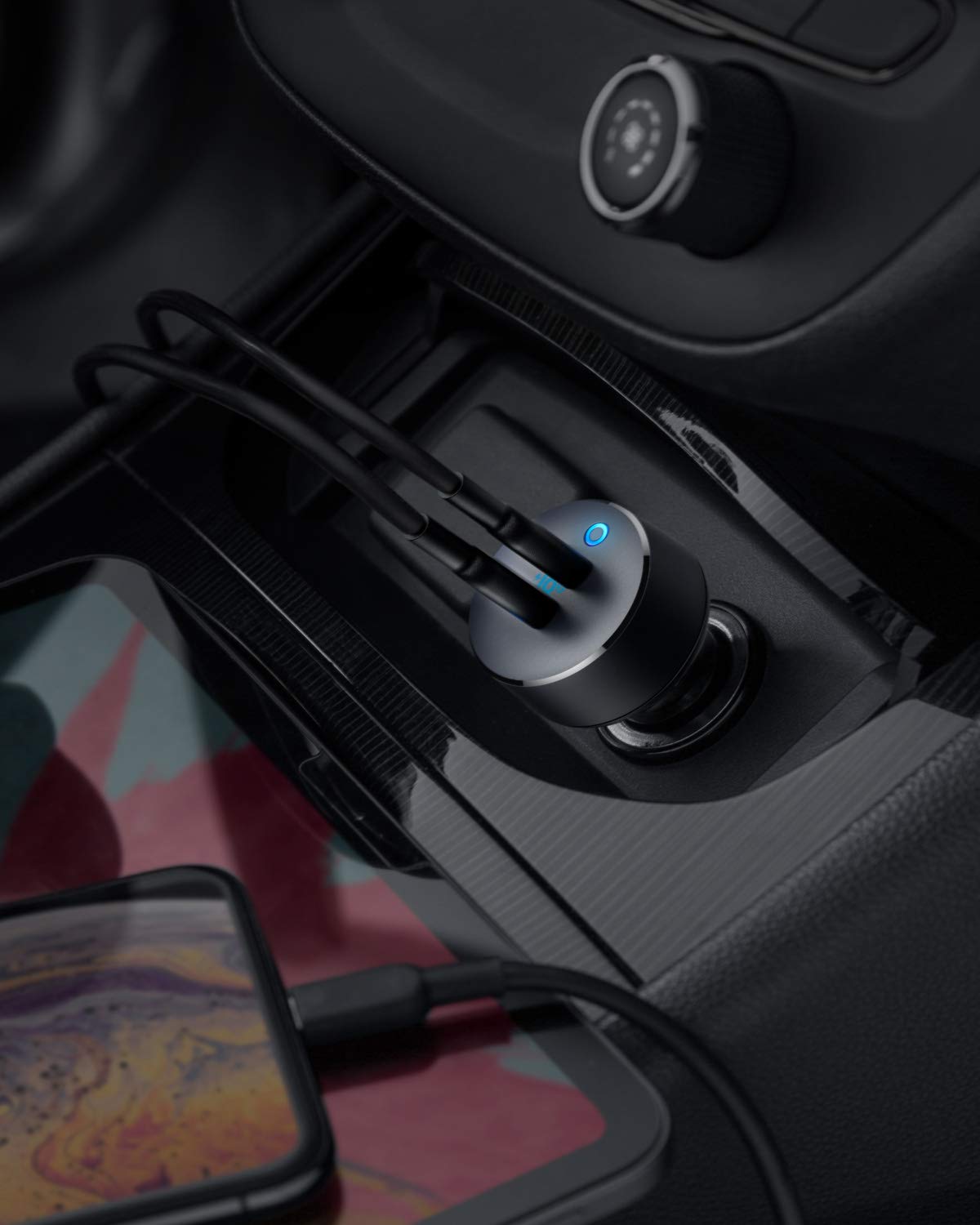 Anker PowerDrive III Duo USB-C Car Charger