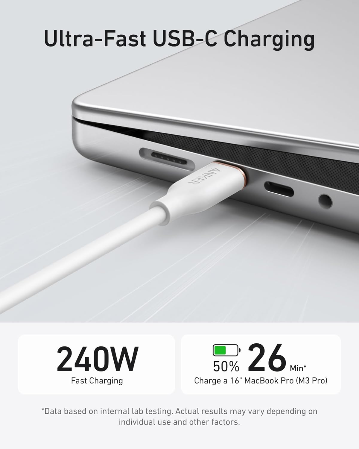 Anker 643 USB-C to USB-C Cable (Flow, Silicone)