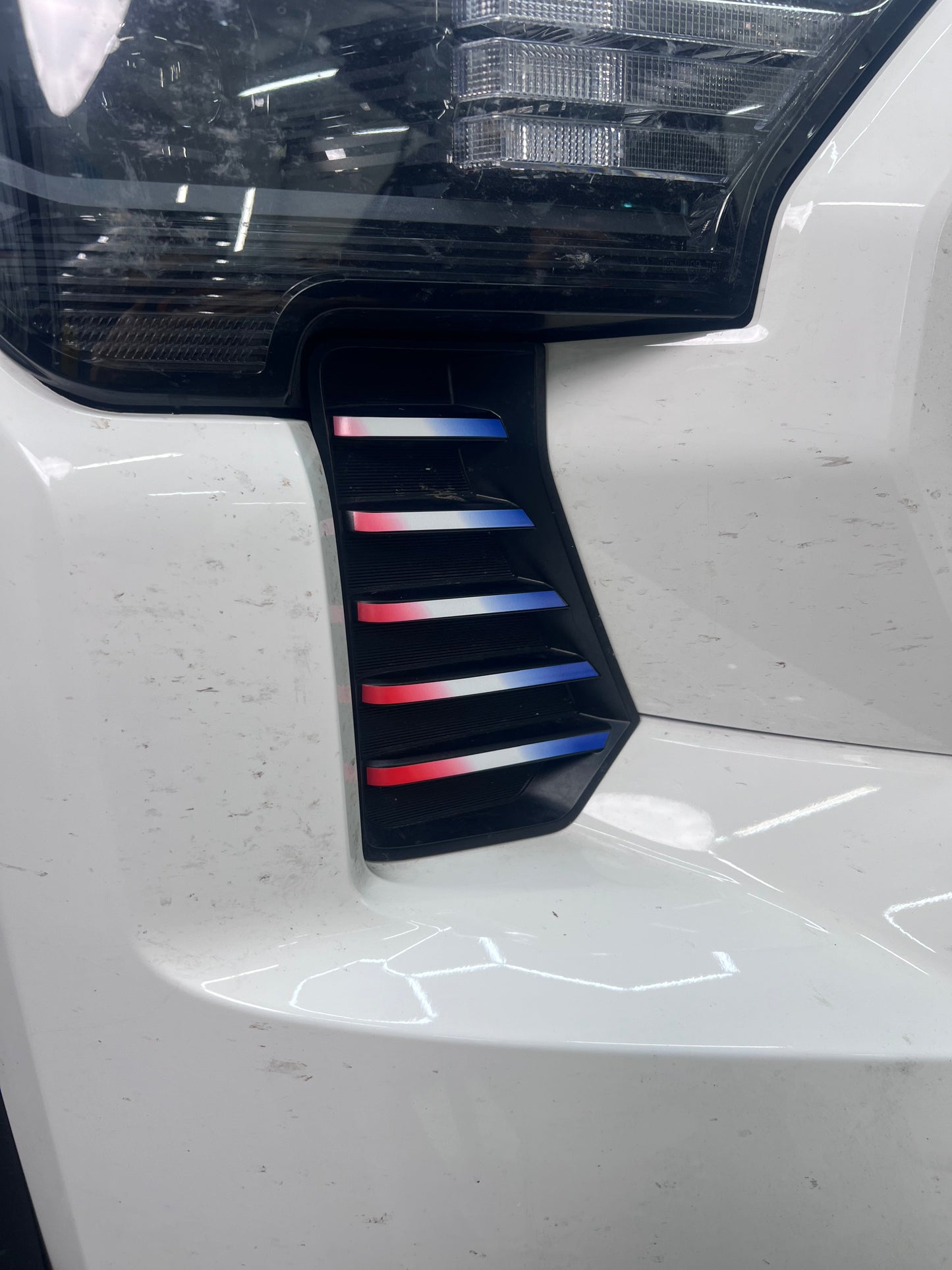 Taco Vinyl Tacoma Glowing Edge Grille Rib Decal | '24+ Tacoma