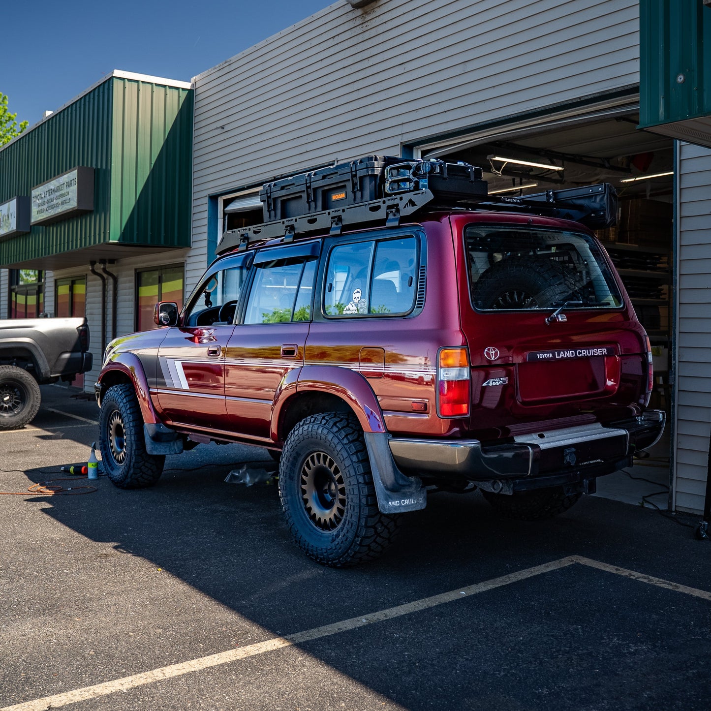 Taco Vinyl 80 Series Land Cruiser Retro Stripes