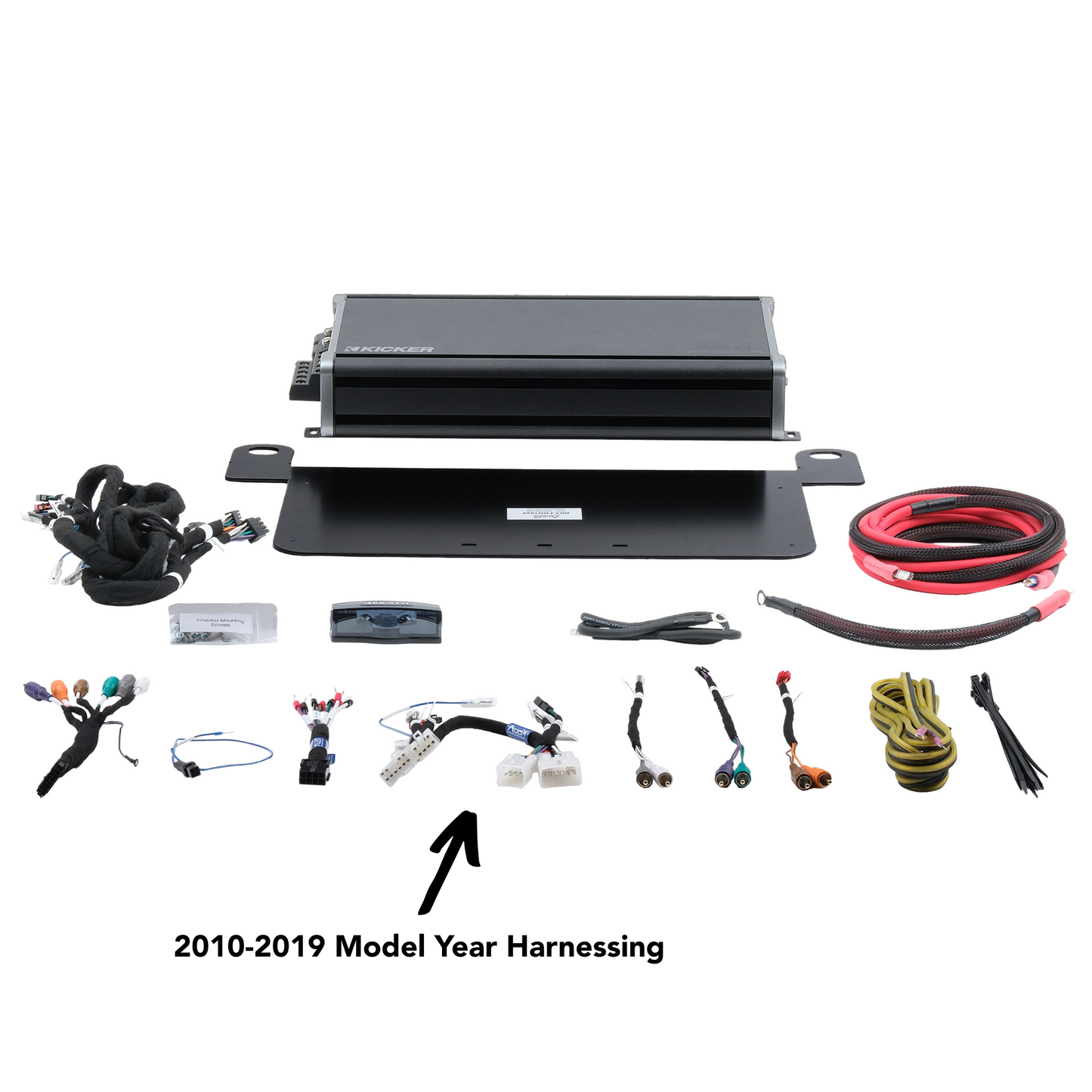 Kicker Plug & Play 5-Channel Amplifier Kit | '10 - '24 4Runner