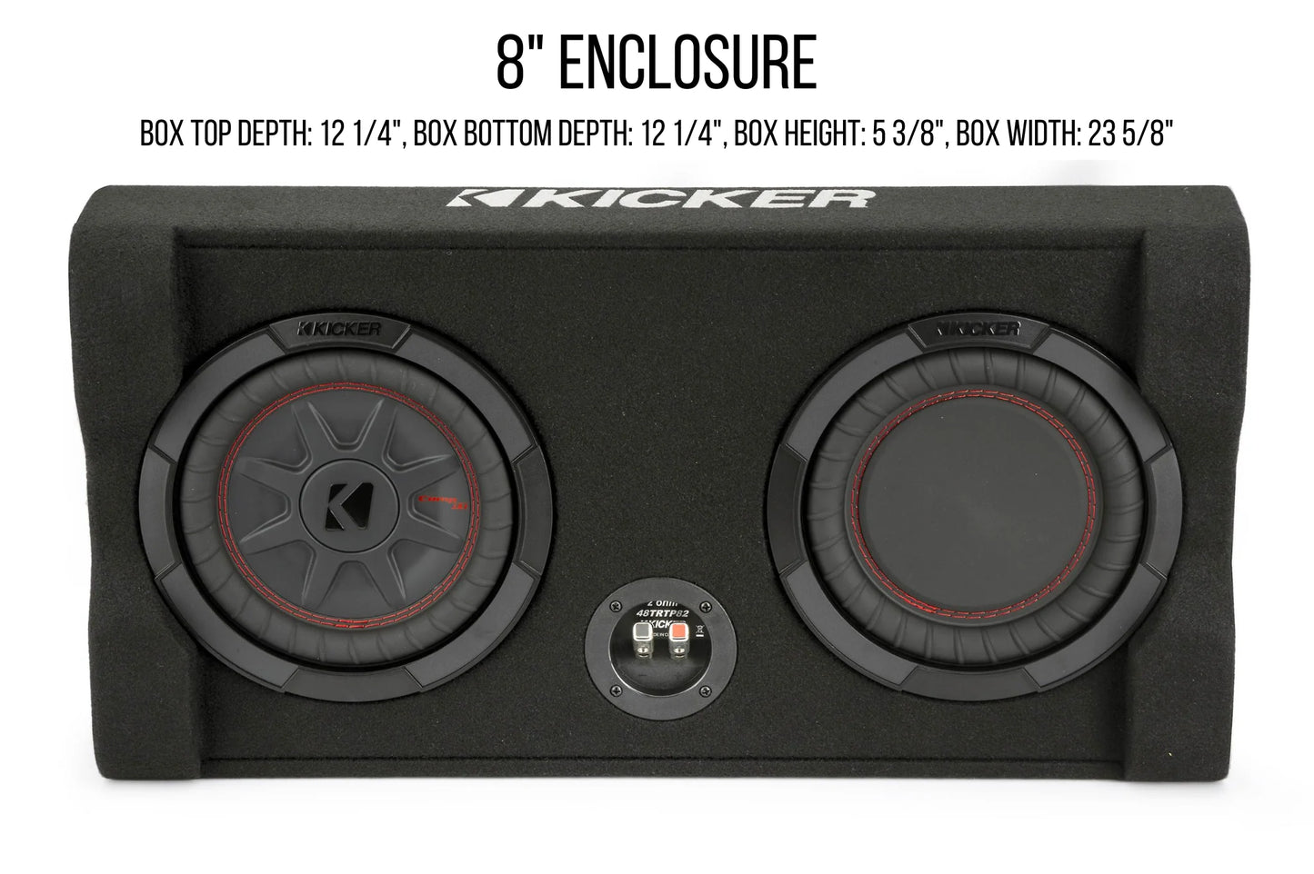 Kicker Plug & Play 5-Channel Amplifier and Down-fire Subwoofer Kit | '10 - '24 4Runner