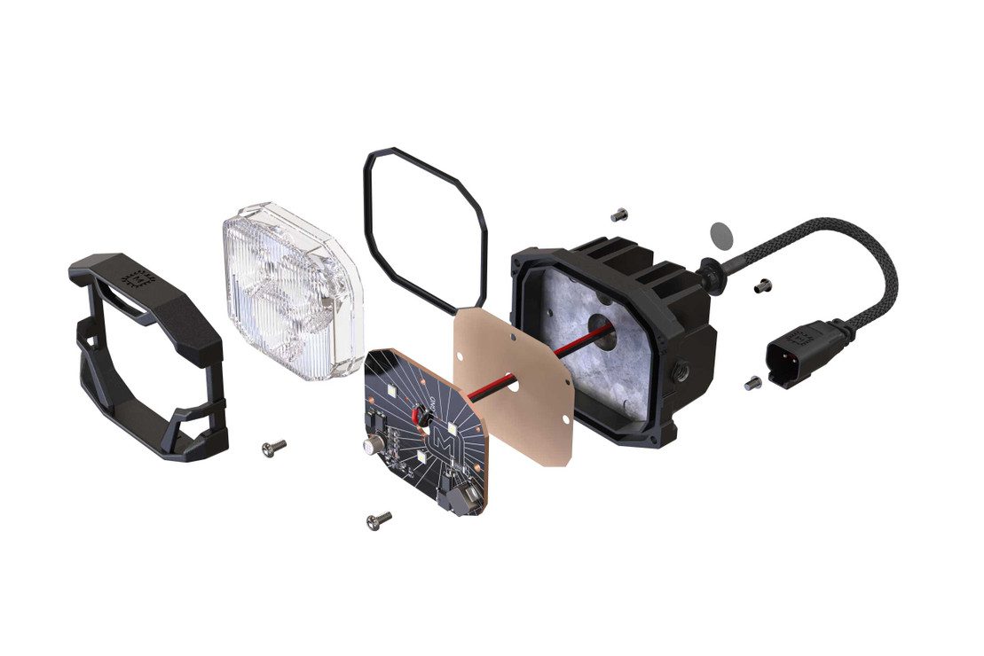 Morimoto 4Banger LED A-Pillar System | '03 - '09 4Runner