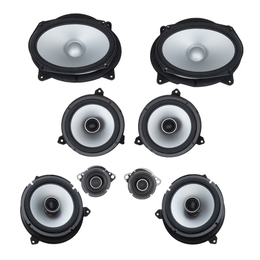 Alpine 8 Speaker Plug & Play Bundle (6x9 Front Door Speakers) | '10 - '24 4Runner