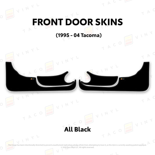 Taco Vinyl Tacoma Door Skins (Lower Section) | '95 - '04 Tacoma