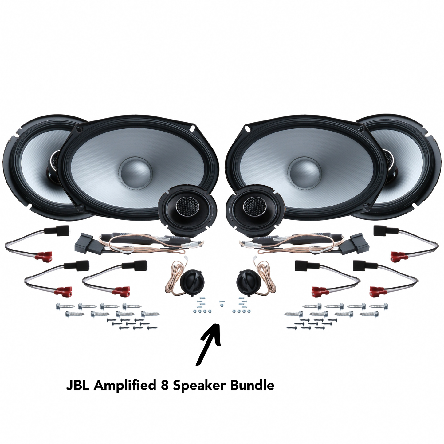 Alpine 6 or 8 Speaker Plug & Play Bundle | 2024+ Tacoma