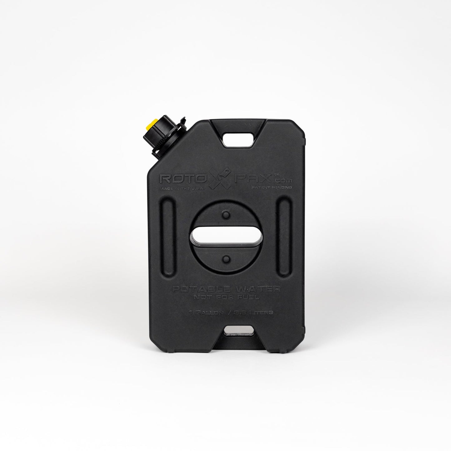 1 Gallon Water Storage - Black
