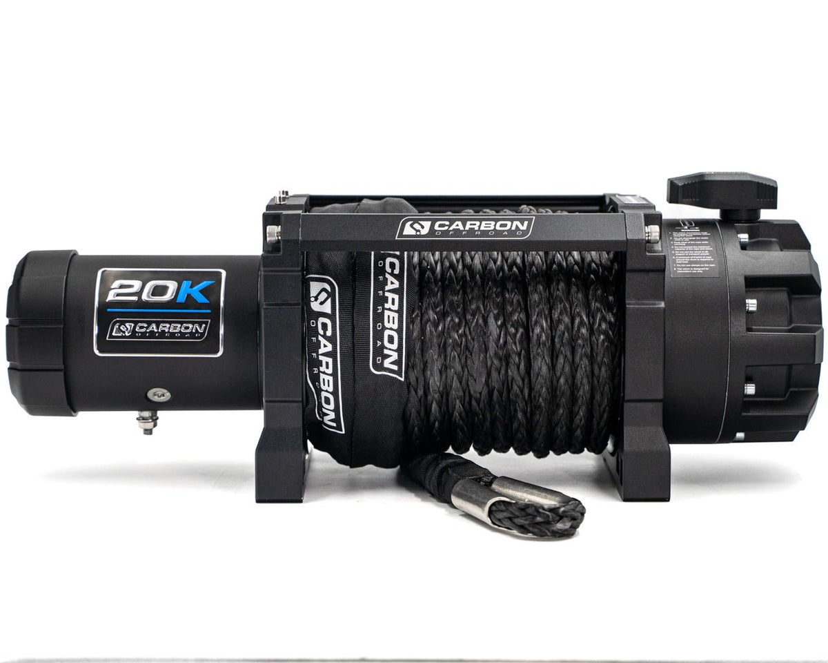 Carbon Offroad Scout Pro Extreme Duty Winch | 20,000lb 24V Winch Only