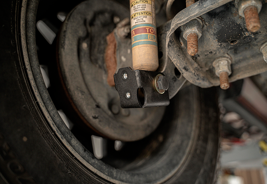 Cali Raised Rear Shock Skid Plate | '05 - '23 Tacoma