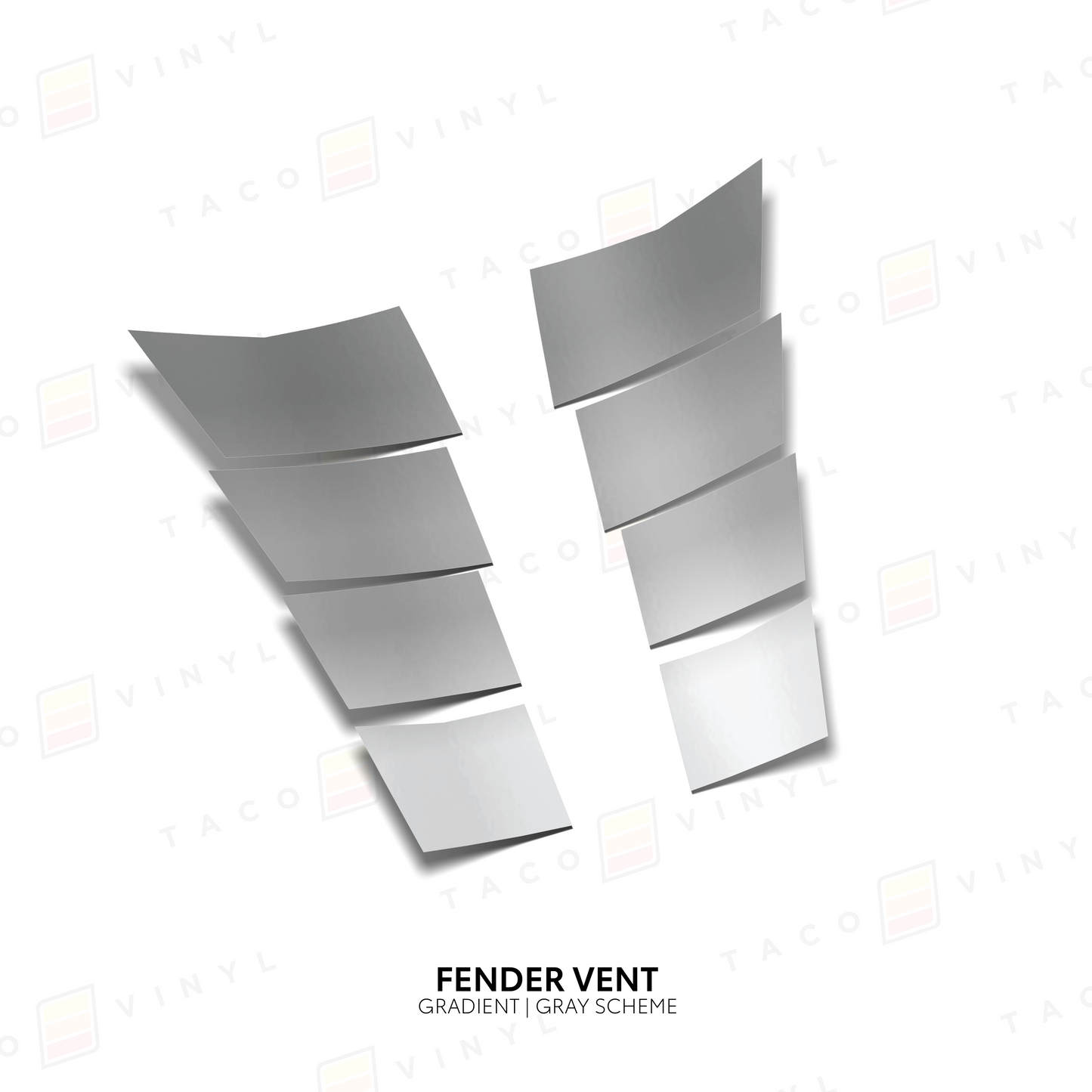Taco Vinyl Tacoma/4Runner Gradient Fender Vents | '24+ Tacoma/'25+ 4Runner
