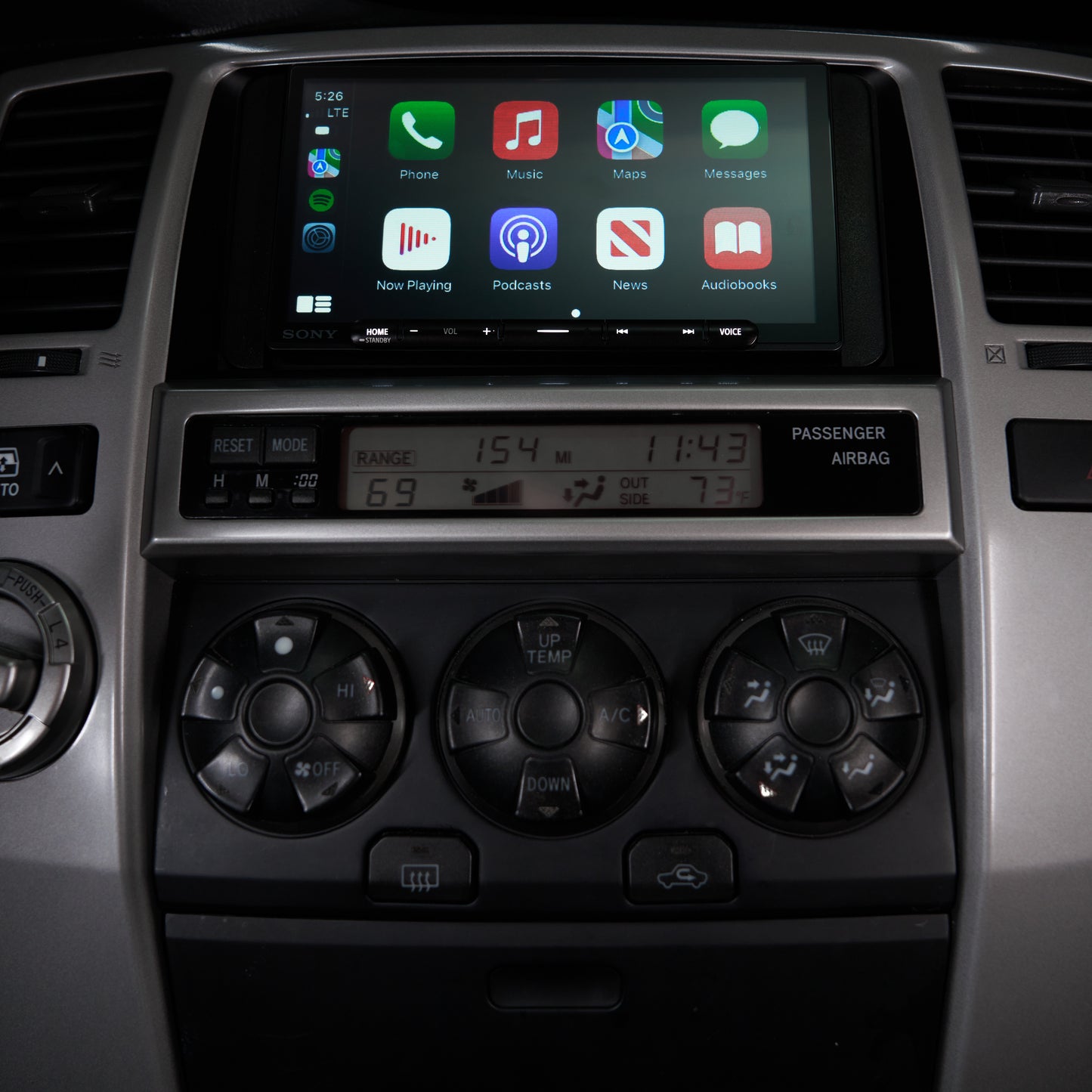 Sony XAV-AX6000 Plug & Play Bundle | '03 - '09 4Runner