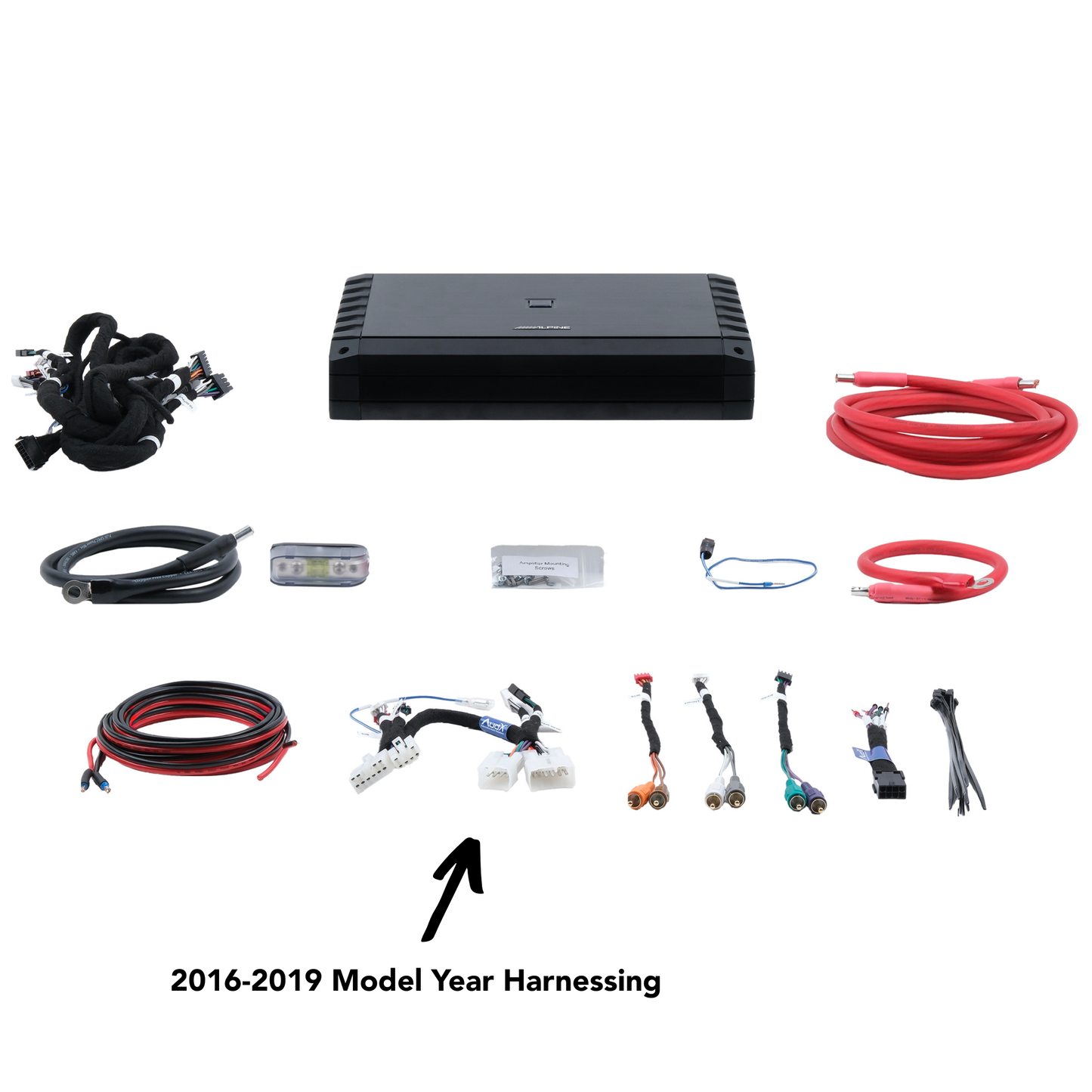 Alpine Plug & Play 5-Channel Amplifier Kit | '16 - '23 Tacoma