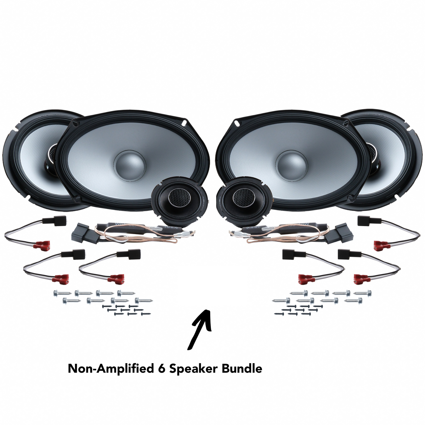 Alpine 6 or 8 Speaker Plug & Play Bundle | 2024+ Tacoma