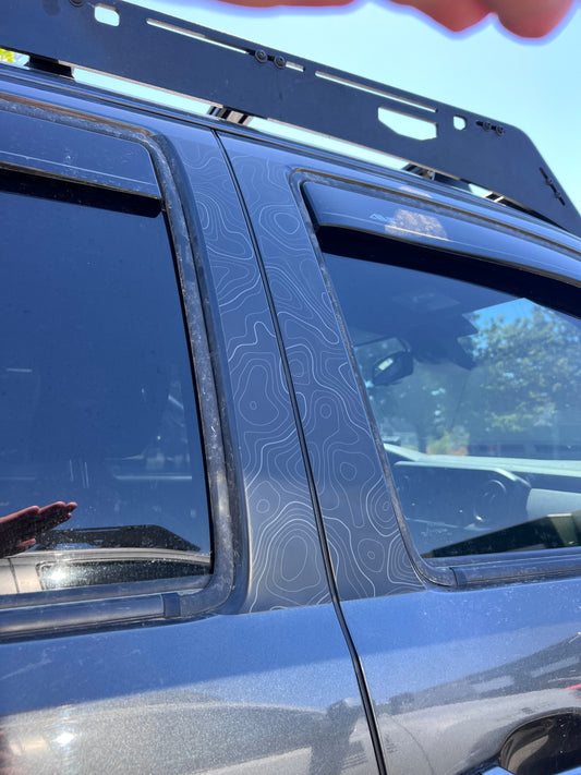 Taco Vinyl Tacoma Door Pillar Decals | '16 - '23 Tacoma