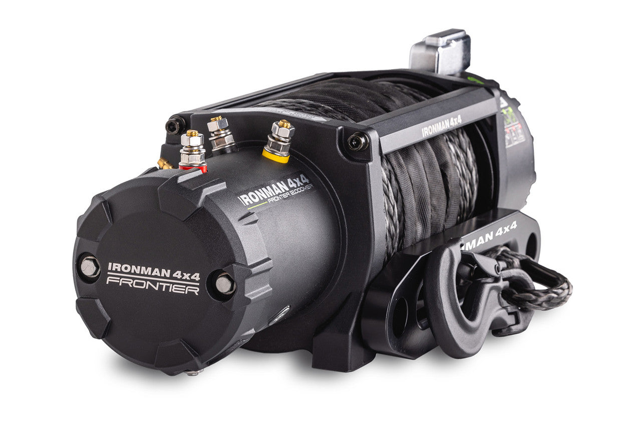 Ironman 4x4 Frontier 12,000 LB Winch w/ Synthetic Rope