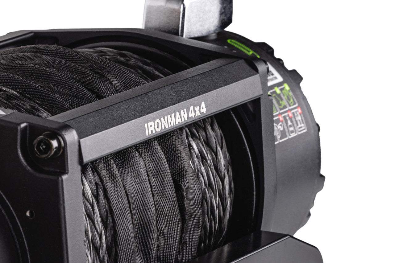 Ironman 4x4 Frontier 12,000 LB Winch w/ Synthetic Rope