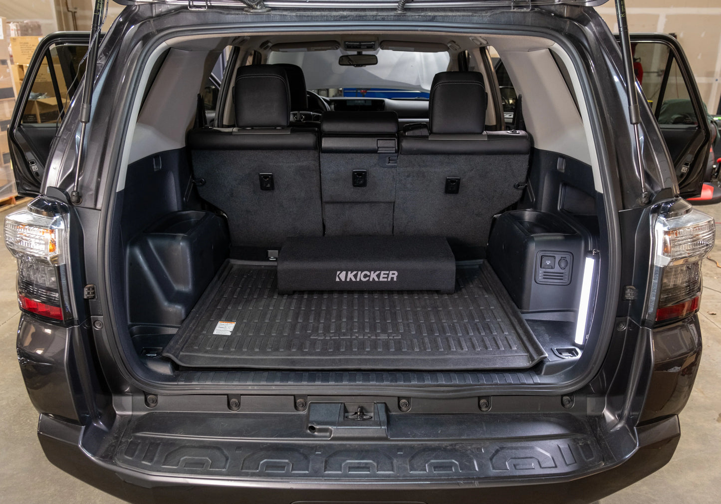 Kicker Plug & Play 5-Channel Amplifier and Down-fire Subwoofer Kit | '10 - '24 4Runner