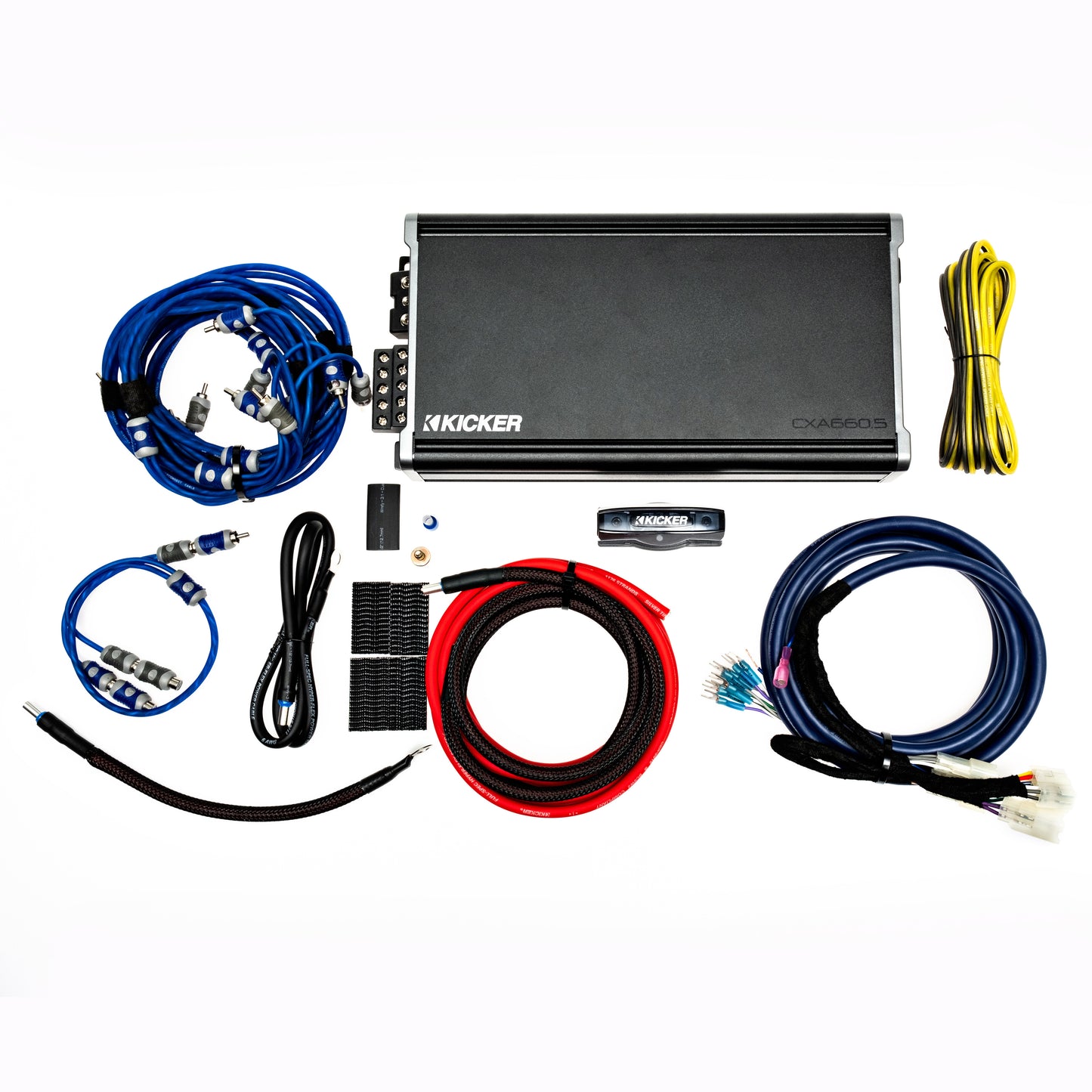 Kicker Plug & Play Down-Firing Subwoofer & 5-Channel Amplifier Kit | '03 - '24 4Runner