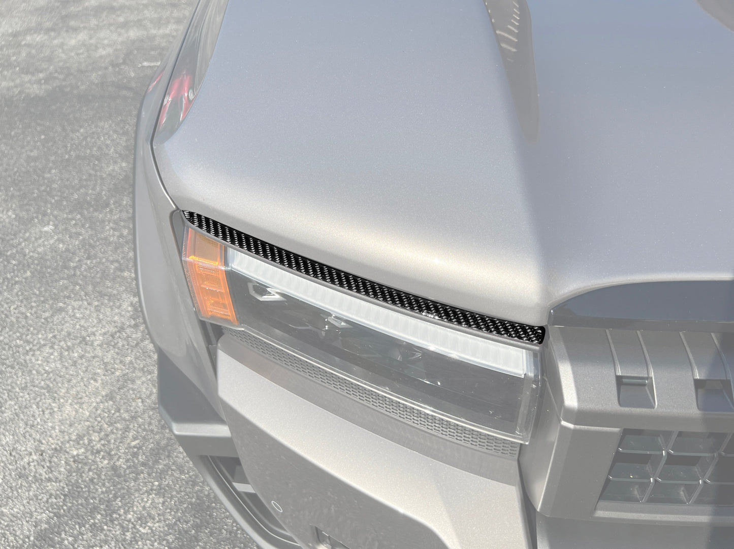 Tufskinz Upper Headlight Accent Trim | 2024+ Land Cruiser