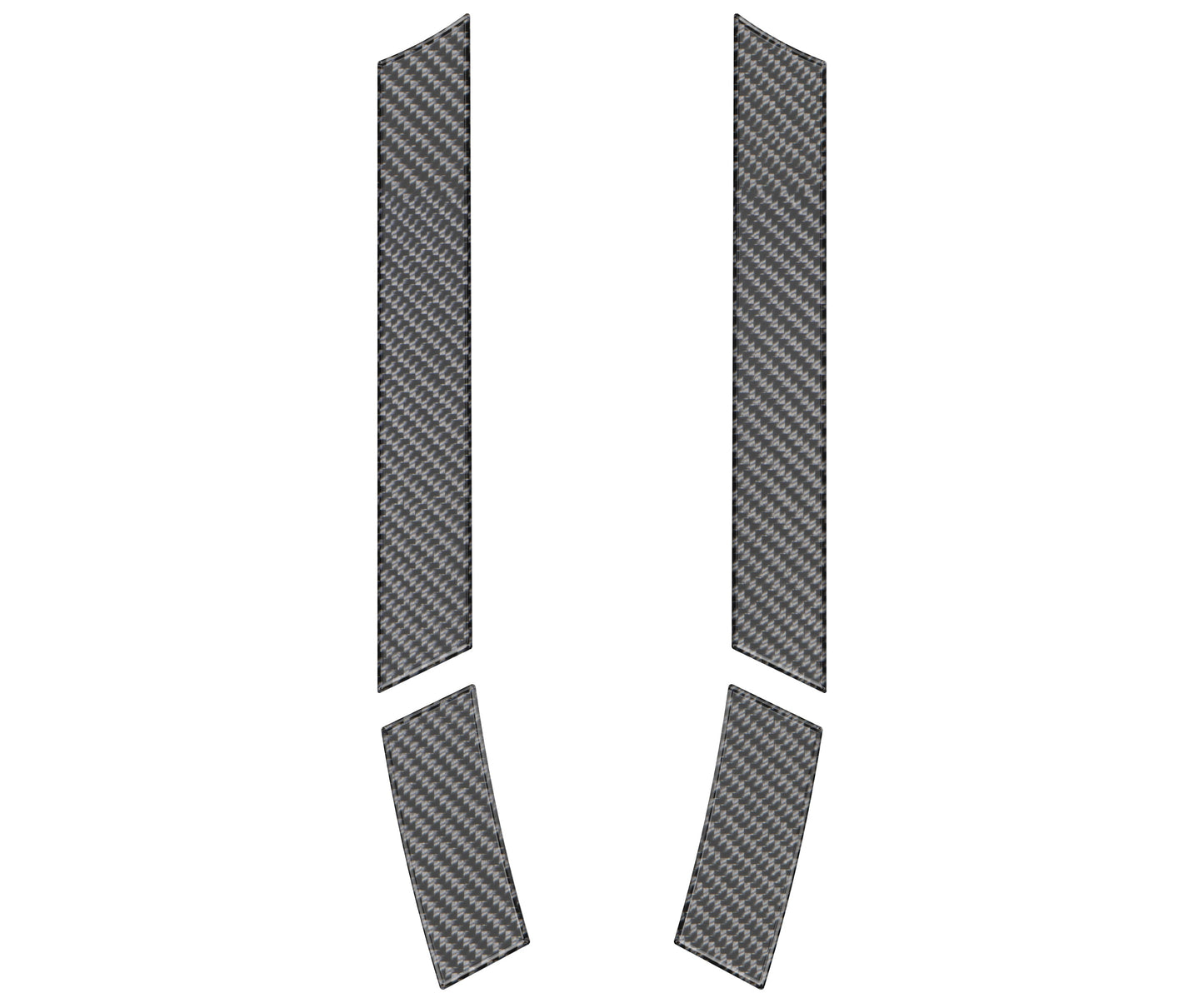 Tufskinz Upper C Pillar Upper Overlays | 2024+ Land Cruiser