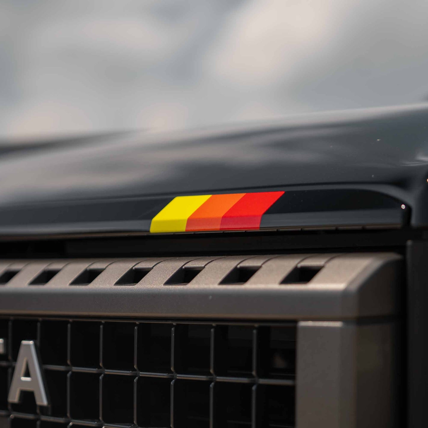 Vinyl Fox Grille Vinyl Stripe | 2024+ Land Cruiser