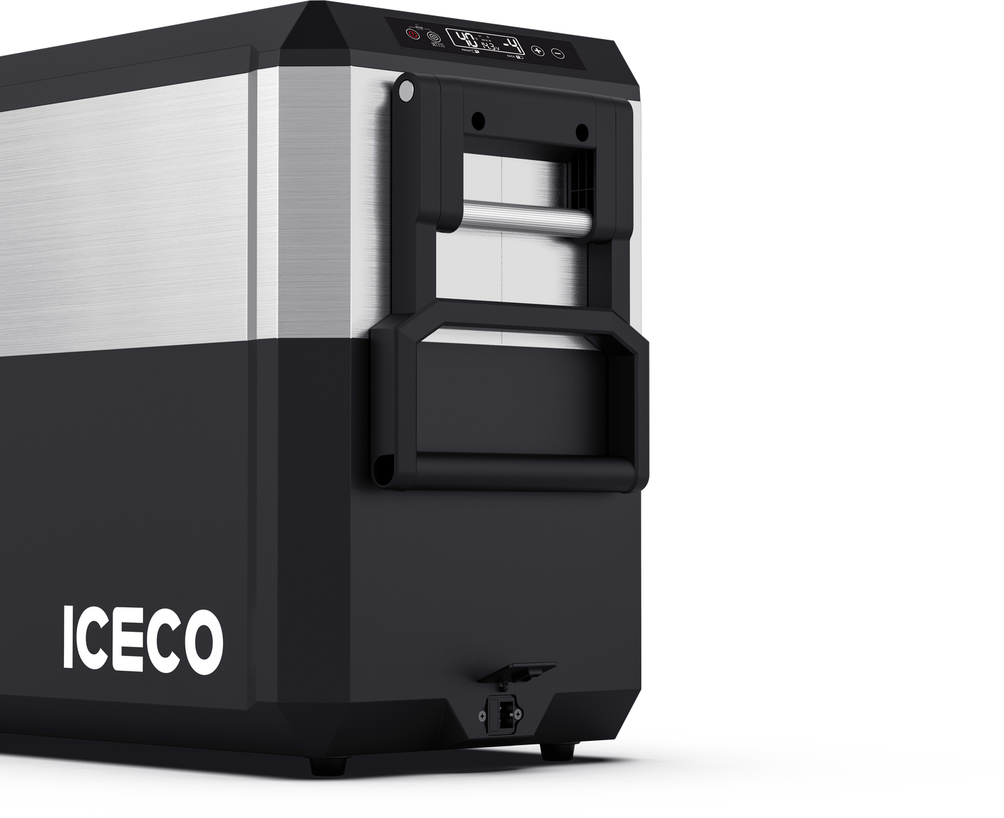 JP50 Pro Dual Zone Wheeled Car Fridge With Cover | ICECO | 50 LT