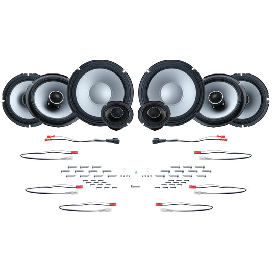 Alpine 8 Speaker Plug & Play Bundle (8" Front Door Speaker) | '10 - '24 4Runner