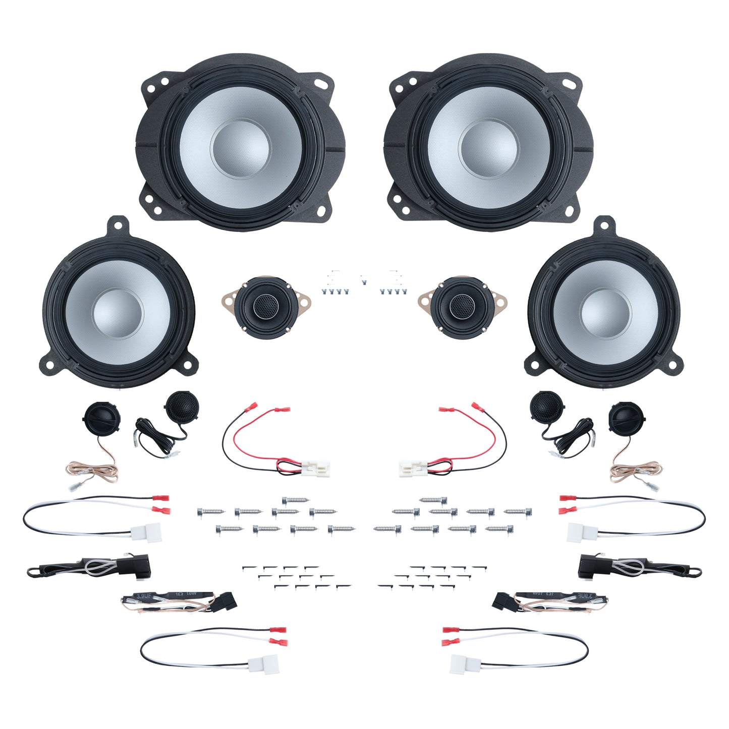 Alpine 10 Speaker Plug & Play Bundle (8