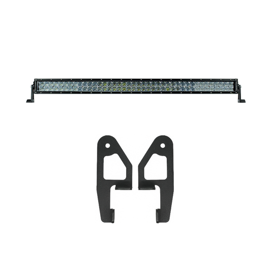 Cali Raised Premium Roof Rack Front Light Bar Kit | '10 - '24 4Runner